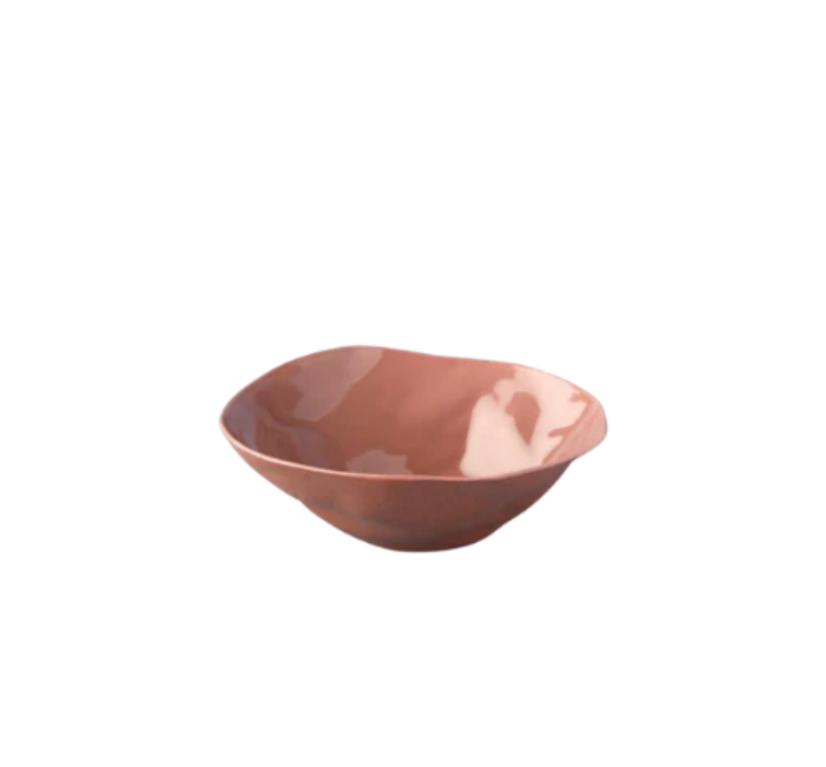 Tam Stoneware Pinch Bowl Terracotta Rose